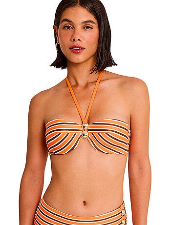 Haut maillot de bain bandeau sailor