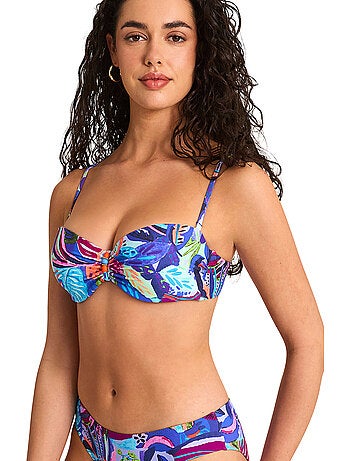 Haut maillot de bain bandeau sunset