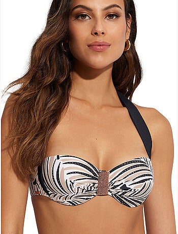 Haut maillot de bain bandeau tanzania
