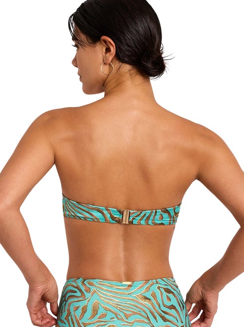 Haut maillot de bain bandeau utopia - Kiabi Haut maillot de bain bandeau utopia - Kiabi