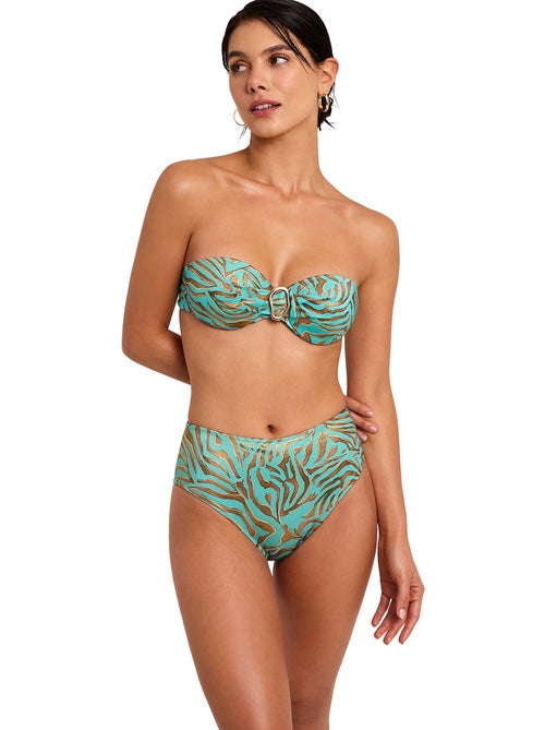 Haut maillot de bain bandeau utopia - Kiabi Haut maillot de bain bandeau utopia - Kiabi