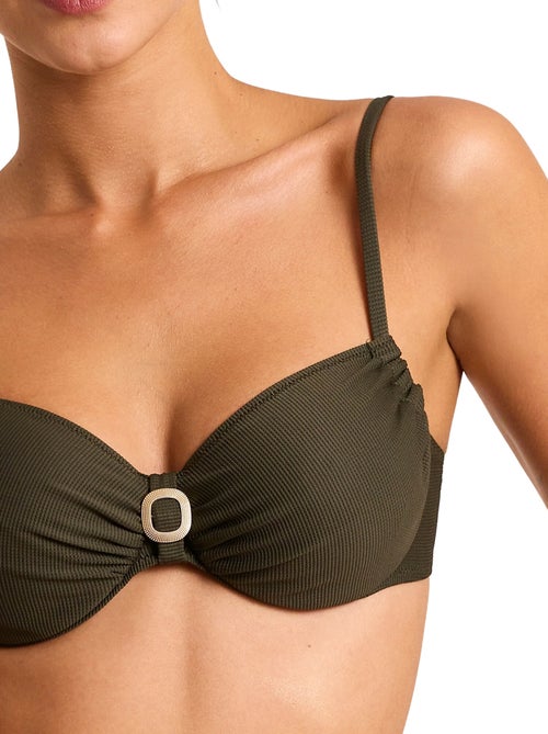 Haut maillot de bain bikini emboîtant solstice - Kiabi Haut maillot de bain bikini emboîtant solstice - Kiabi