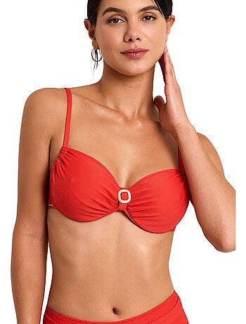 Haut maillot de bain bikini emboîtant solstice
