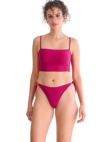 Haut maillot de bain bustier sans armatures florida
