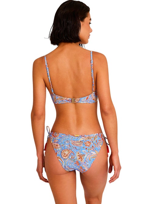Haut maillot de bain décolleté préformé sans armatures mirage - Kiabi