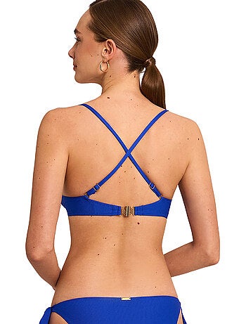 Haut maillot de bain décolleté préformé sans armatures solstice