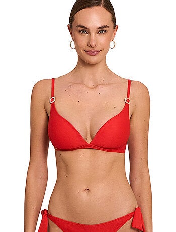 Haut maillot de bain décolleté préformé sans armatures solstice