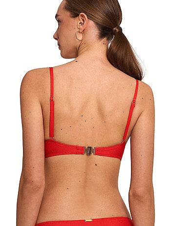 Haut maillot de bain décolleté préformé sans armatures solstice
