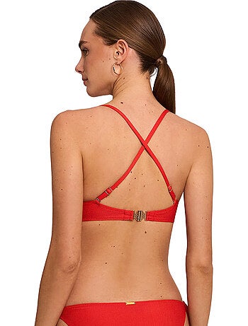 Haut maillot de bain décolleté préformé sans armatures solstice