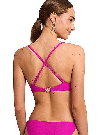 Haut maillot de bain décolleté préformé sans armatures solstice