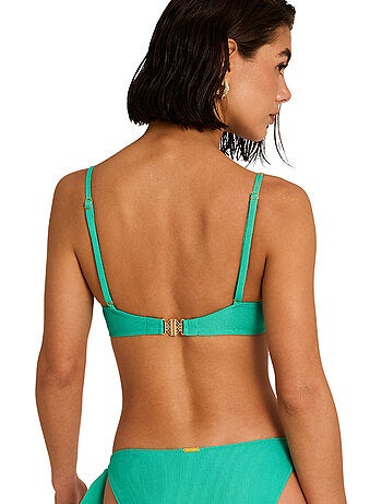 Haut maillot de bain décolleté préformé sans armatures solstice
