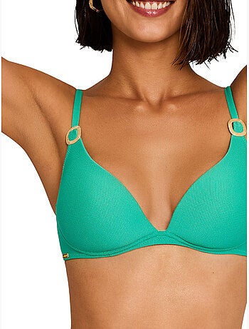 Haut maillot de bain décolleté préformé sans armatures solstice