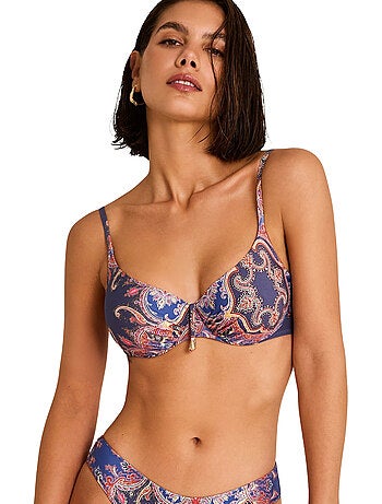 Haut maillot de bain emboîtant boheme