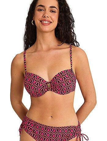 Haut maillot de bain emboîtant kaleido