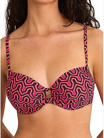 Haut maillot de bain emboîtant kaleido