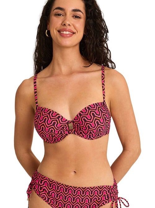 Haut maillot de bain emboîtant kaleido - Kiabi Haut maillot de bain emboîtant kaleido - Kiabi