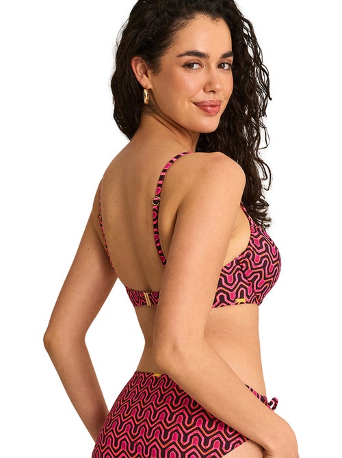 Haut maillot de bain emboîtant kaleido - Kiabi Haut maillot de bain emboîtant kaleido - Kiabi