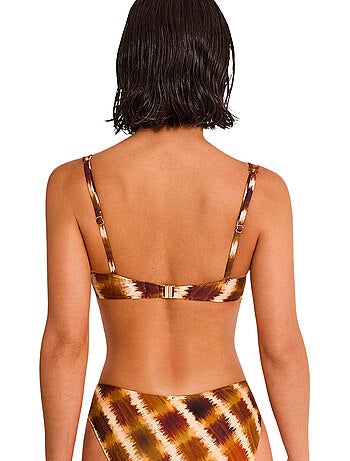 Haut maillot de bain emboîtant magma