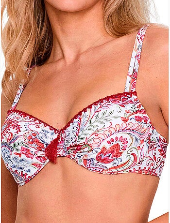 Haut maillot de bain emboîtant mirage