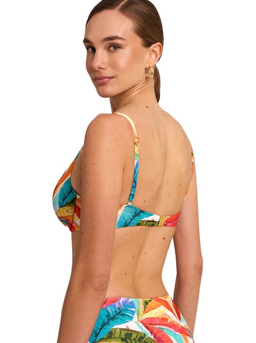 Haut maillot de bain emboîtant oasis - Kiabi Haut maillot de bain emboîtant oasis - Kiabi