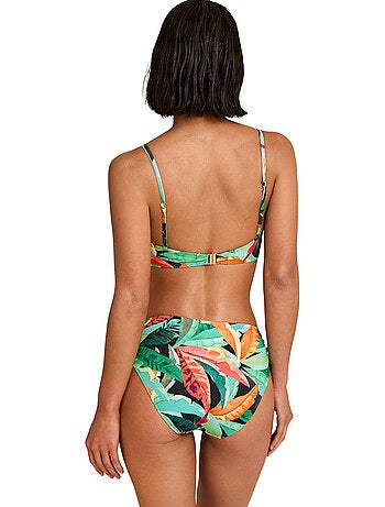 Haut maillot de bain emboîtant oasis