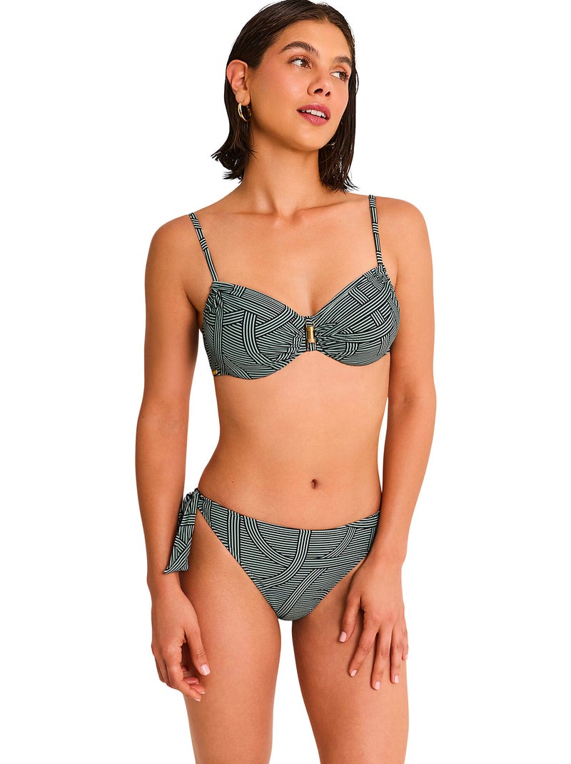 Haut maillot de bain emboîtant reverie Vert - Kiabi