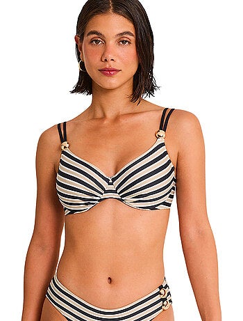 Haut maillot de bain emboîtant sailor