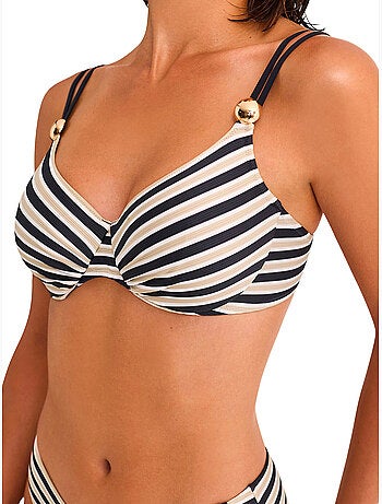 Haut maillot de bain emboîtant sailor
