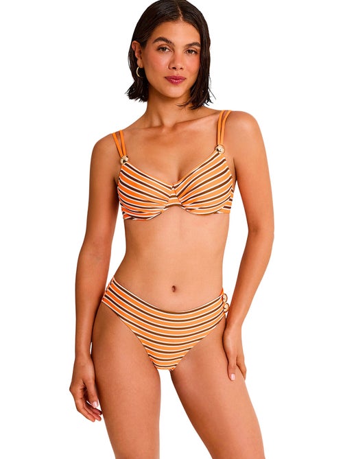 Haut maillot de bain emboîtant sailor - Kiabi Haut maillot de bain emboîtant sailor - Kiabi