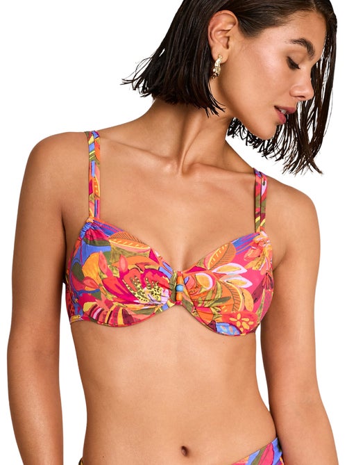 Haut maillot de bain emboîtant sunset - Kiabi Haut maillot de bain emboîtant sunset - Kiabi