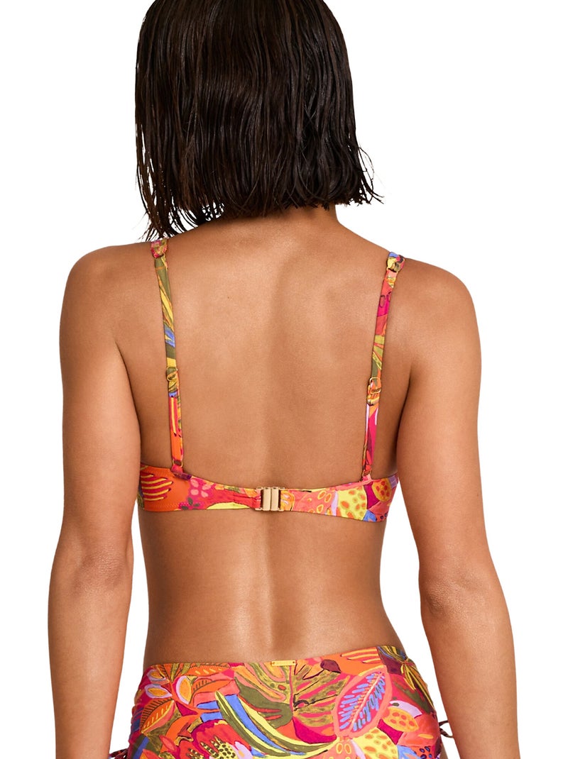 Haut maillot de bain emboîtant sunset Orange - Kiabi