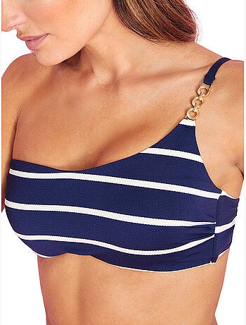 Haut maillot de bain non préformé asymétrique multipositions ipanema