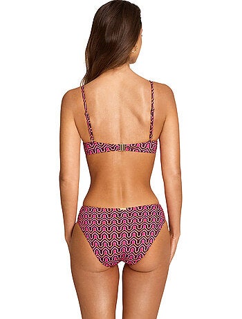 Haut maillot de bain préformé armaturé kaleido