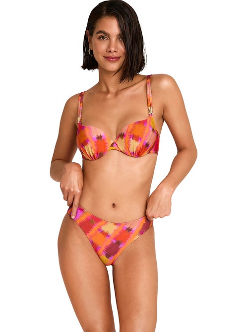 Haut maillot de bain préformé armaturé magma - Kiabi Haut maillot de bain préformé armaturé magma - Kiabi