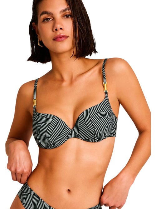 Haut maillot de bain préformé armaturé reverie - Kiabi Haut maillot de bain préformé armaturé reverie - Kiabi