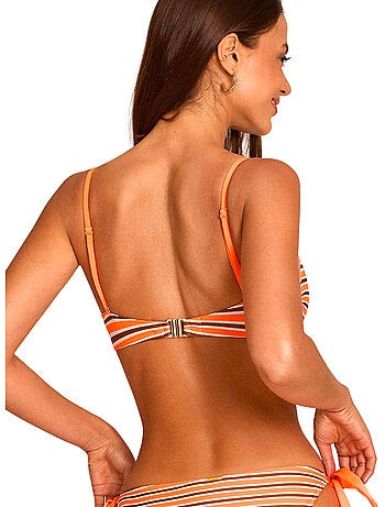 Haut maillot de bain préformé armaturé sailor