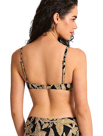 Haut maillot de bain préformé armaturé salvia