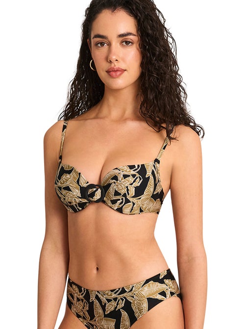 Haut maillot de bain préformé armaturé salvia - Kiabi Haut maillot de bain préformé armaturé salvia - Kiabi