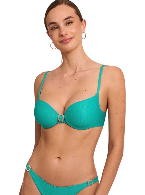 Haut maillot de bain préformé armaturé solstice - Kiabi Haut maillot de bain préformé armaturé solstice - Kiabi