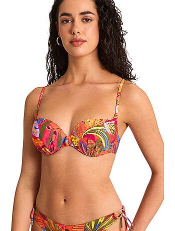 Haut maillot de bain préformé armaturé sunset