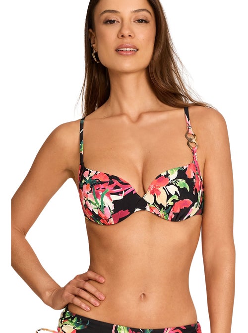 Haut maillot de bain préformé armaturé tropico - Kiabi Haut maillot de bain préformé armaturé tropico - Kiabi
