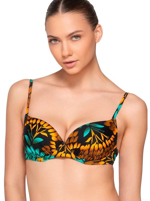 Haut maillot de bain préformé balconnet emerald - Kiabi Haut maillot de bain préformé balconnet emerald - Kiabi