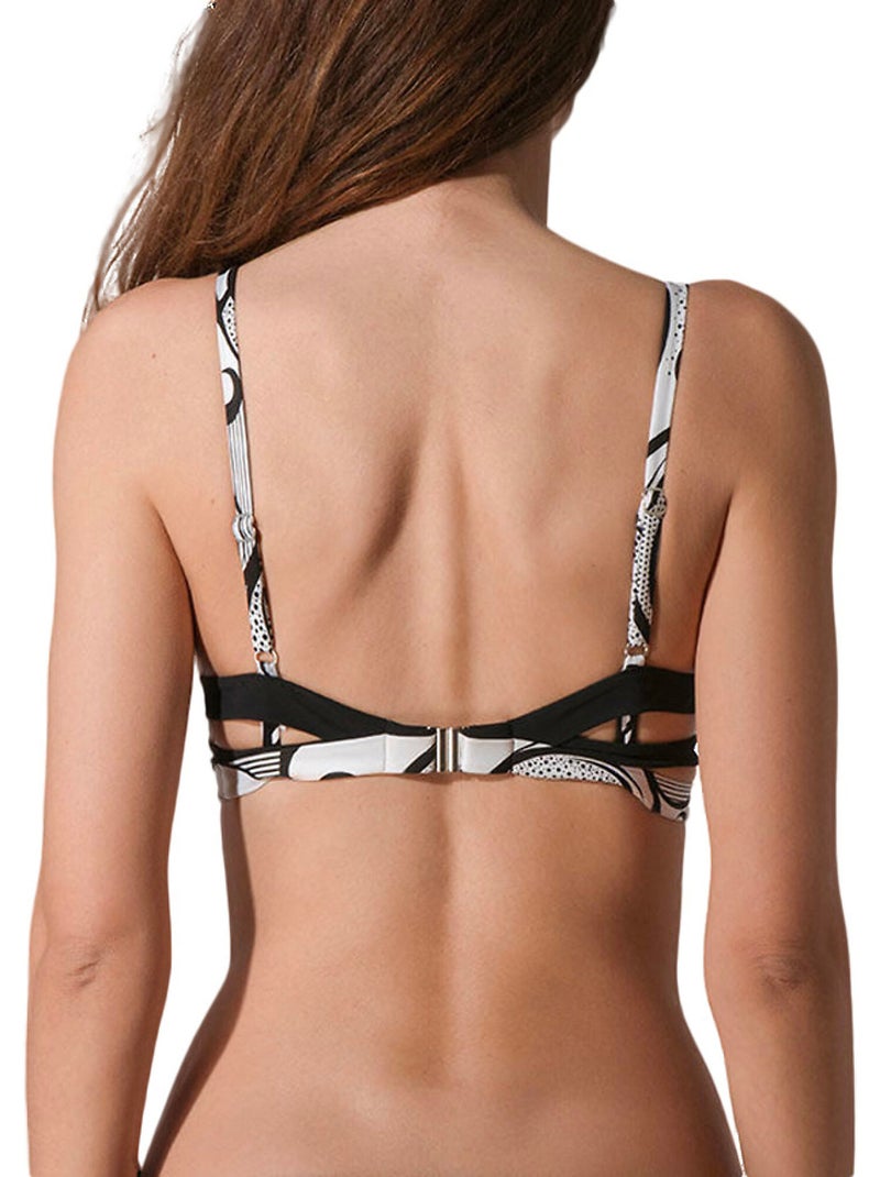 Haut maillot de bain push-up elixir Noir - Kiabi