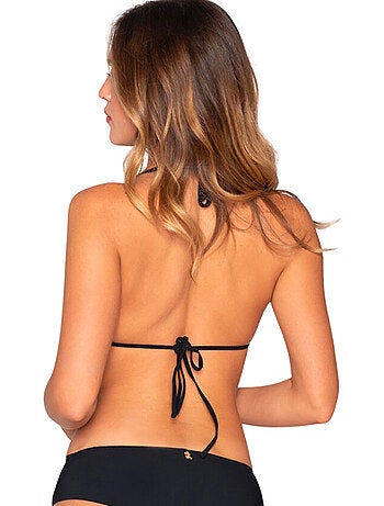 Haut maillot de bain triangle convertible blue sense