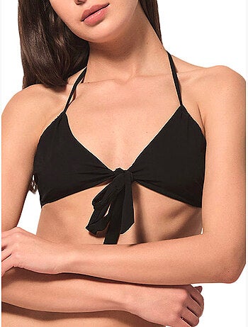Haut maillot de bain triangle convertible blue sense
