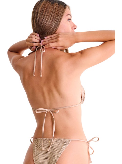 Haut maillot de bain triangle dos nu calvi - Kiabi Haut maillot de bain triangle dos nu calvi - Kiabi