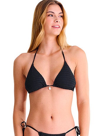 Haut maillot de bain triangle dos nu calvi