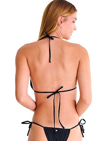 Haut maillot de bain triangle dos nu calvi