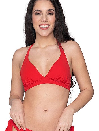 Haut maillot de bain triangle emboîtant blue sense