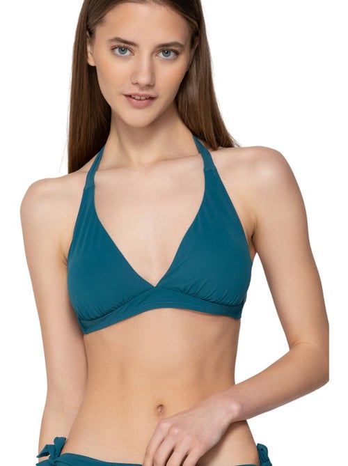 Haut maillot de bain triangle emboîtant blue sense - Kiabi Haut maillot de bain triangle emboîtant blue sense - Kiabi